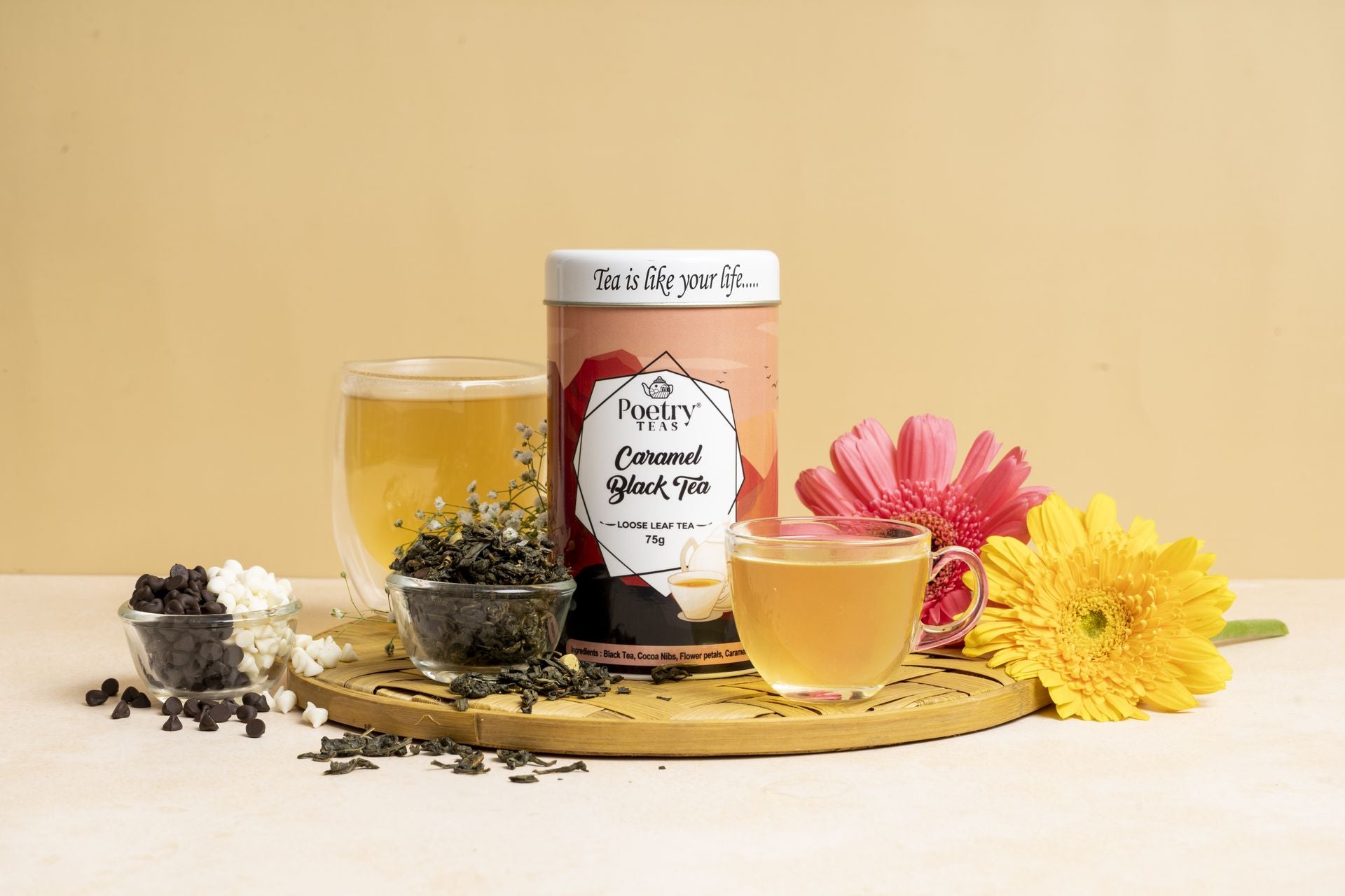 Poetry Caramel Black Tea - 75g loose