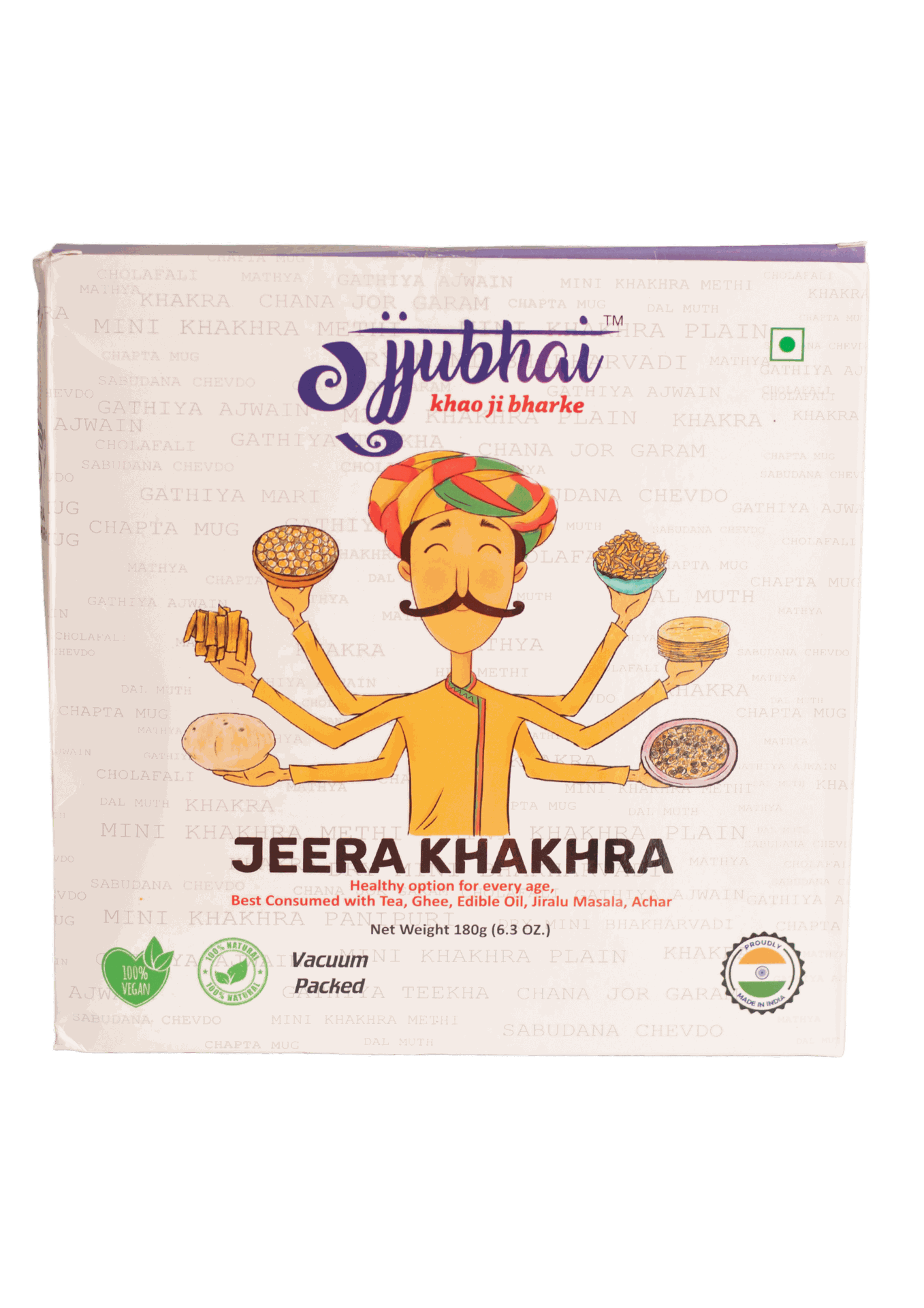 JEERA KHAKHRA COMBO (PACK OF 2) (180GX2) - hfnl!fe