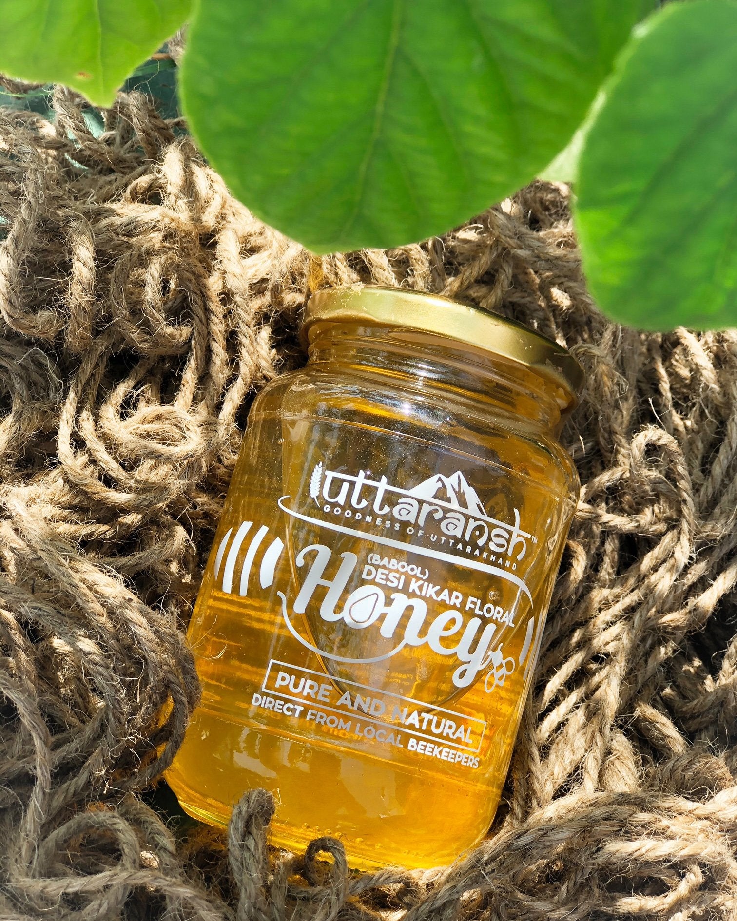Uttaransh Desi Kikar(Acacia) FLoral Honey 500gms - hfnl!fe