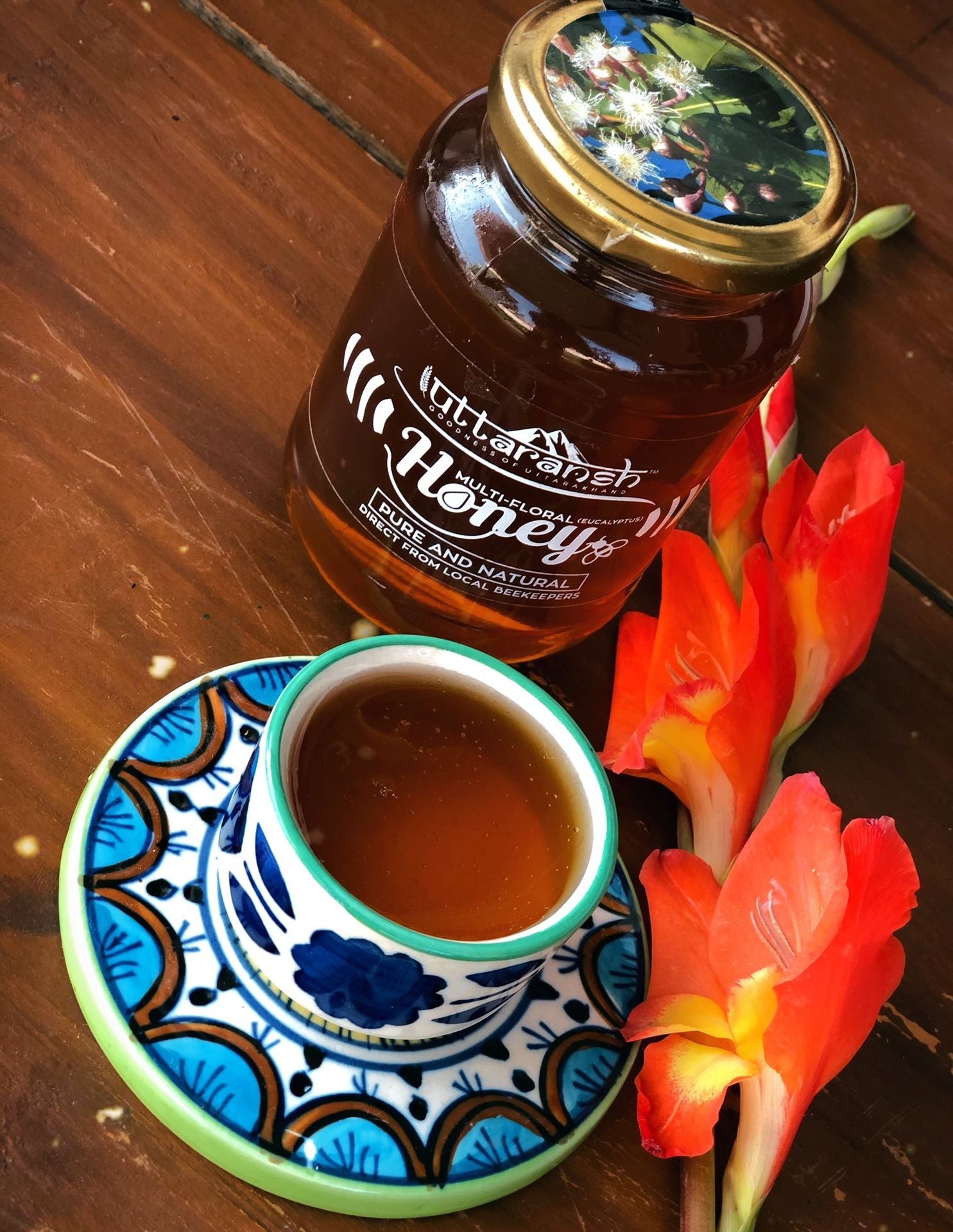 Uttaransh Multifloral (Eucalyptus) Honey 500gms - hfnl!fe