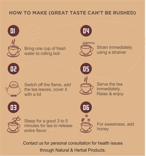 Yaza Rambaan Fusion - Multi Benefitial Kadha Tea - loose tea sachets (100grams) - hfnl!fe