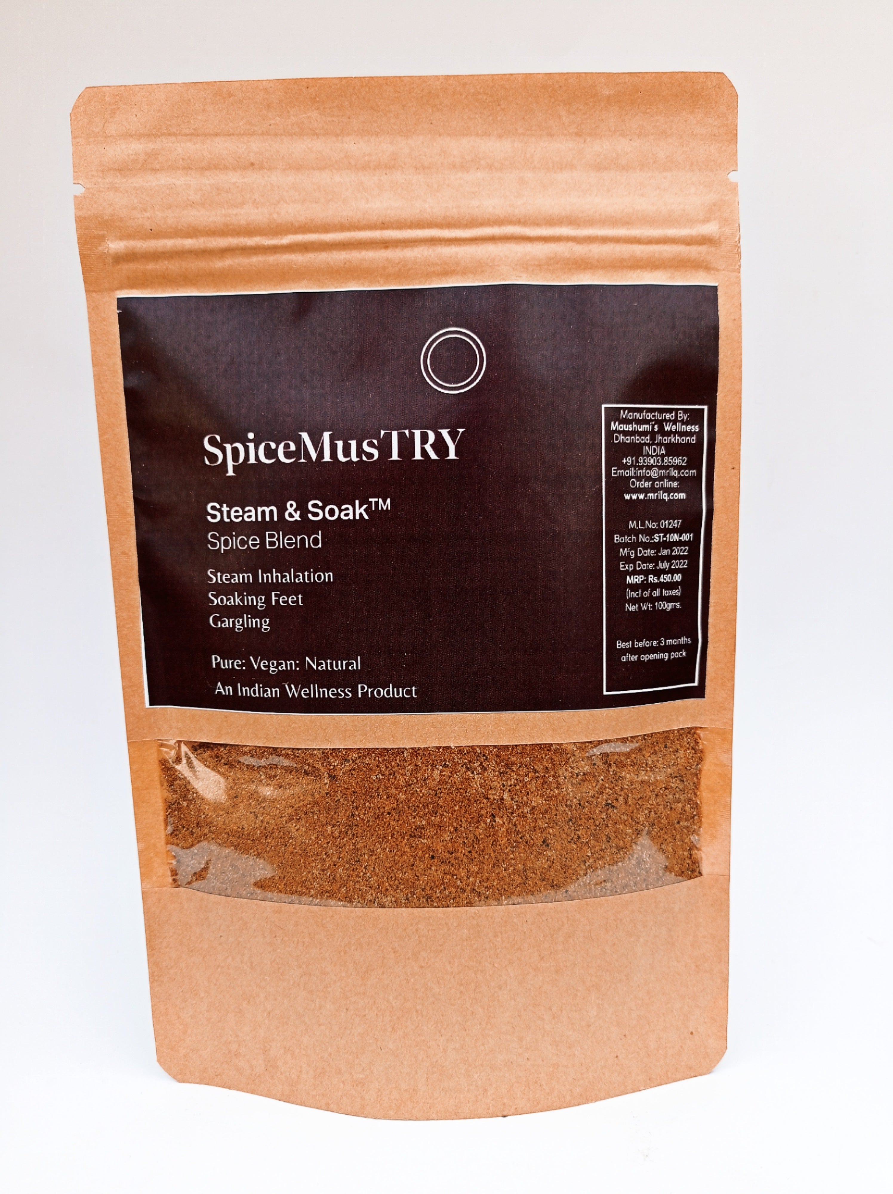 MrilQ Steam & Soak™: Spice Blend - hfnl!fe