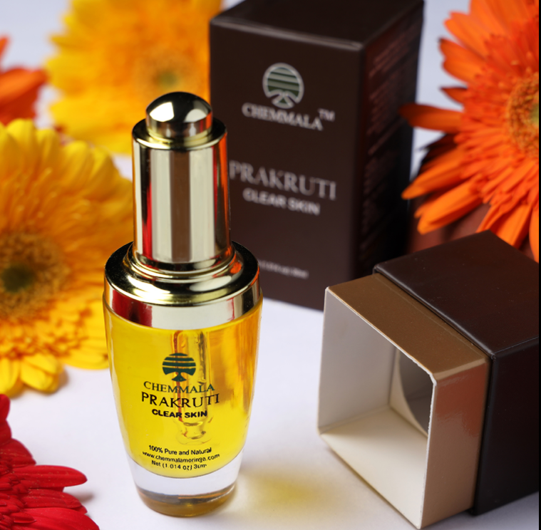 CHEMMALA PRAKRUTHI CLEAR SKIN OIL - hfnl!fe