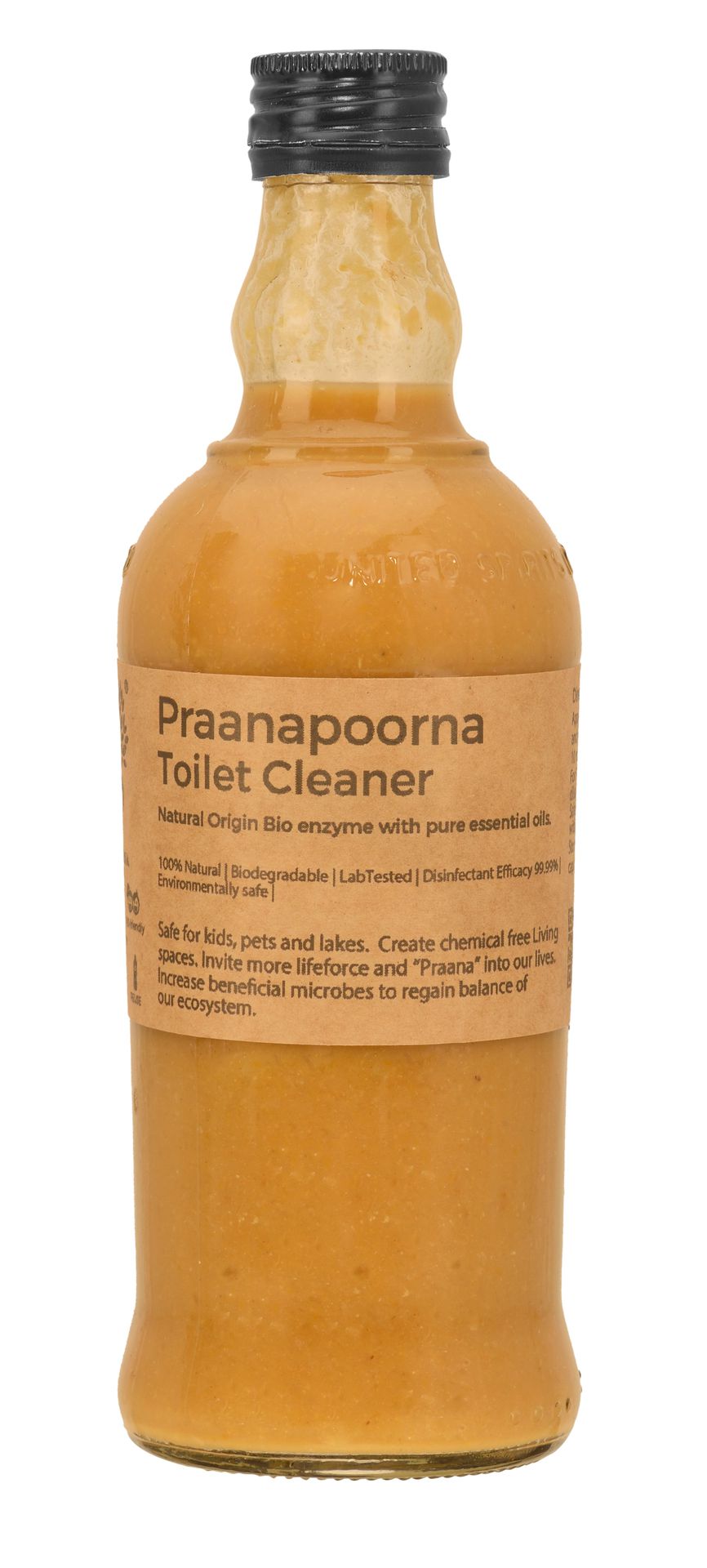 Praanapoorna Toilet Cleaner - Concentrate 350ML - hfnl!fe