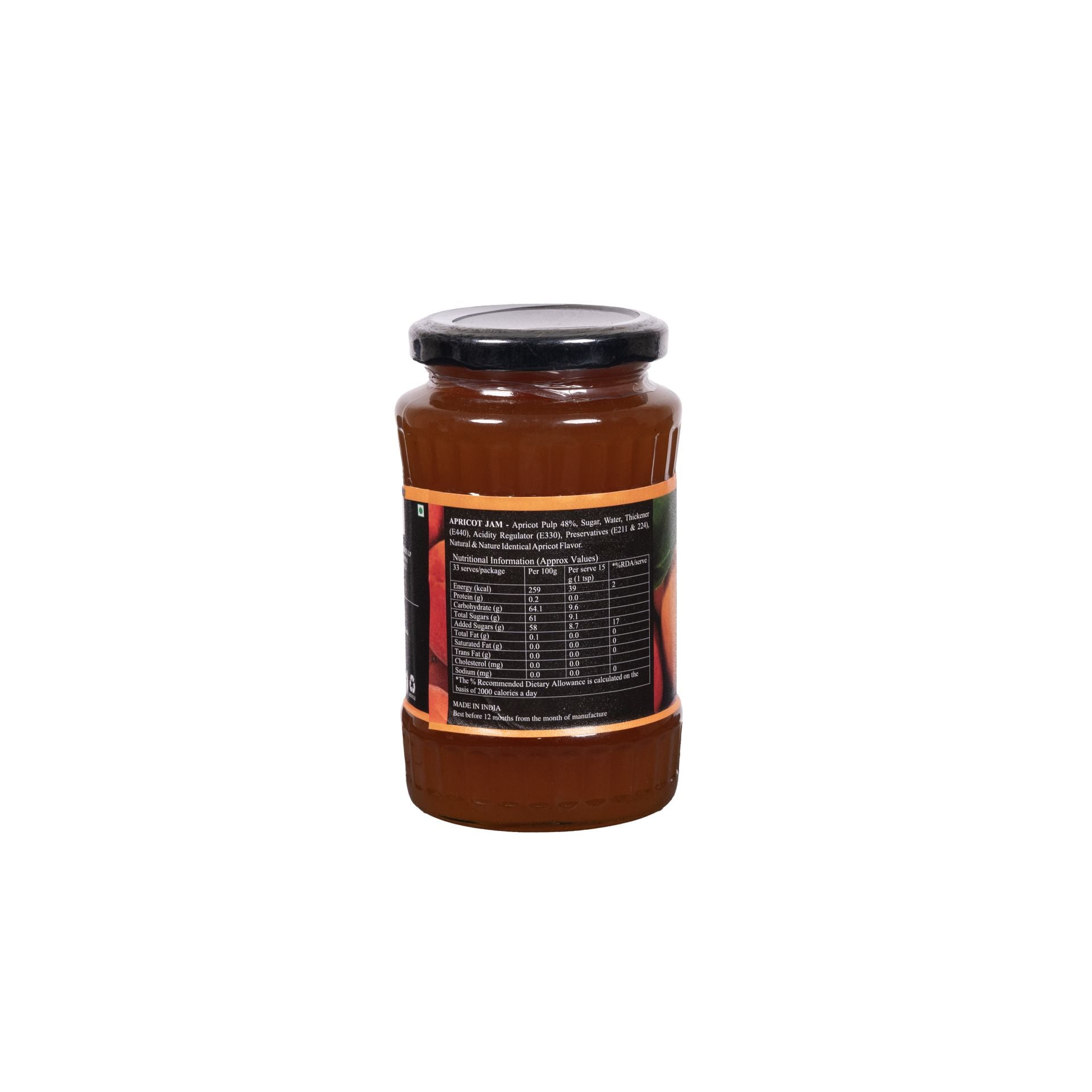 Heartyculture Apricot Jam 500 G