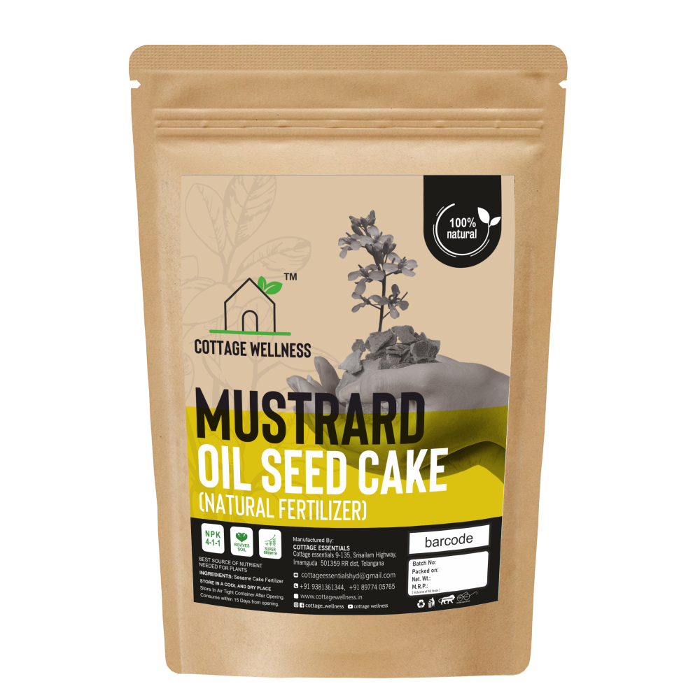 Cottage Wellness Mustard Oil Seed Cake fertilizer