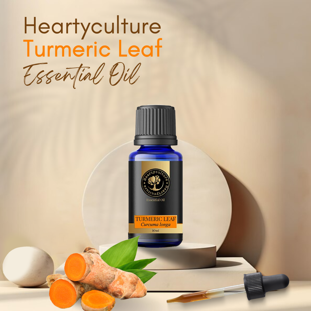 Heartyculture Turmeric Leaf oil Essential Oil - 10 ml