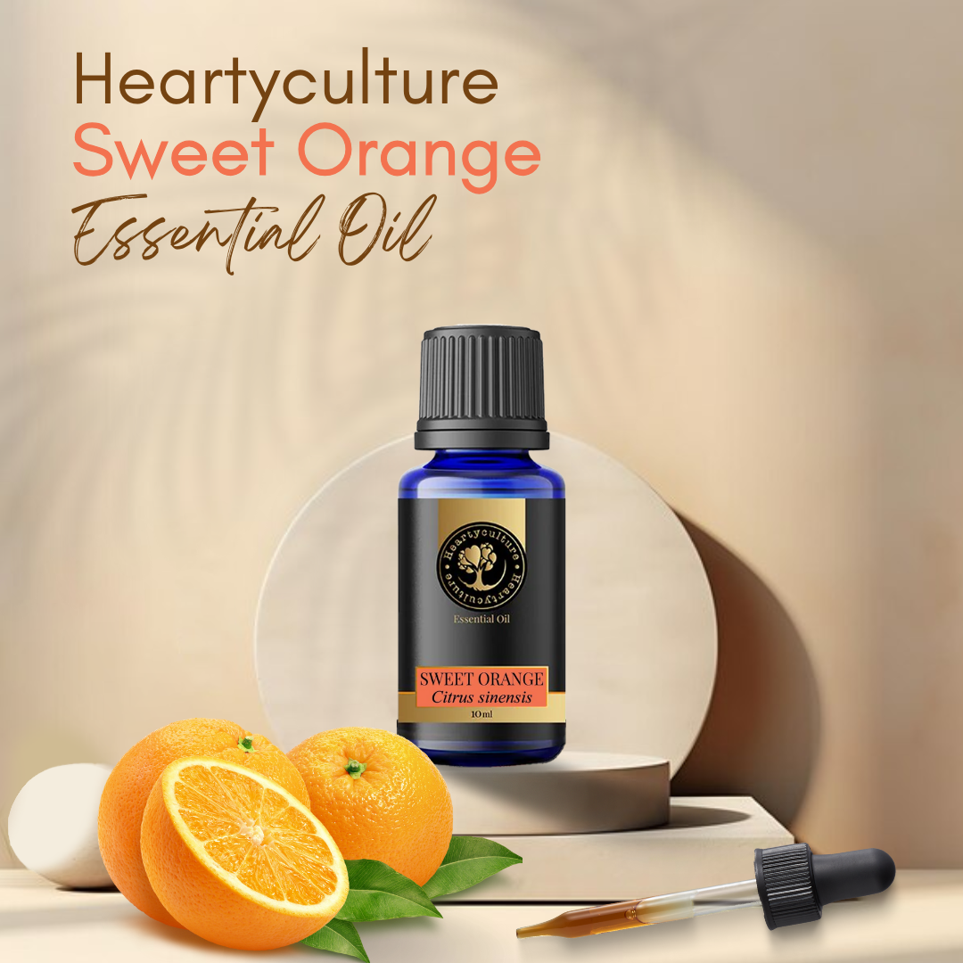 Heartyculture Sweet Orange Essential Oil - 10 ml