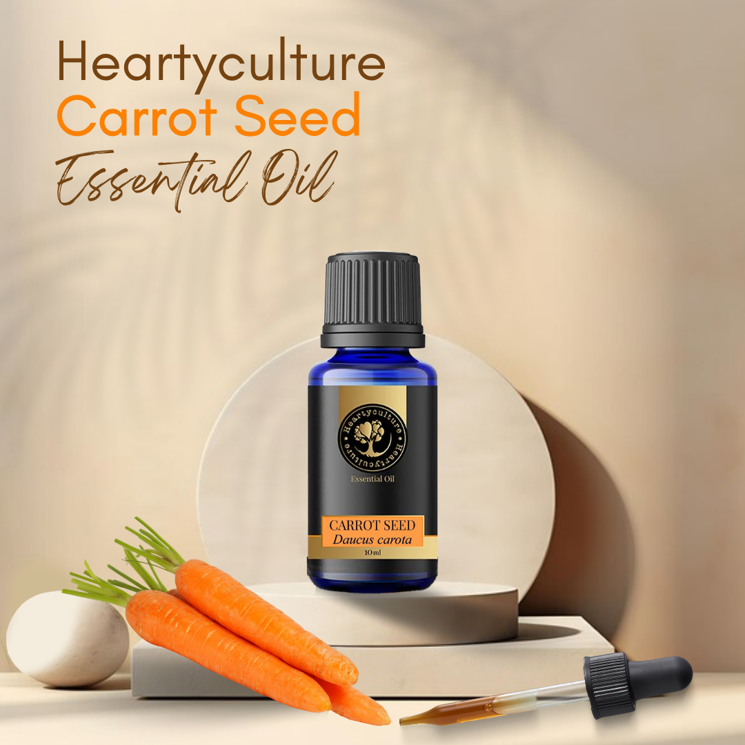 Heartyculture Carrot Seed Essential Oil - 10 ml