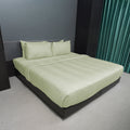 Meadow Mist, 300TC, Stripes Bedsheet Set