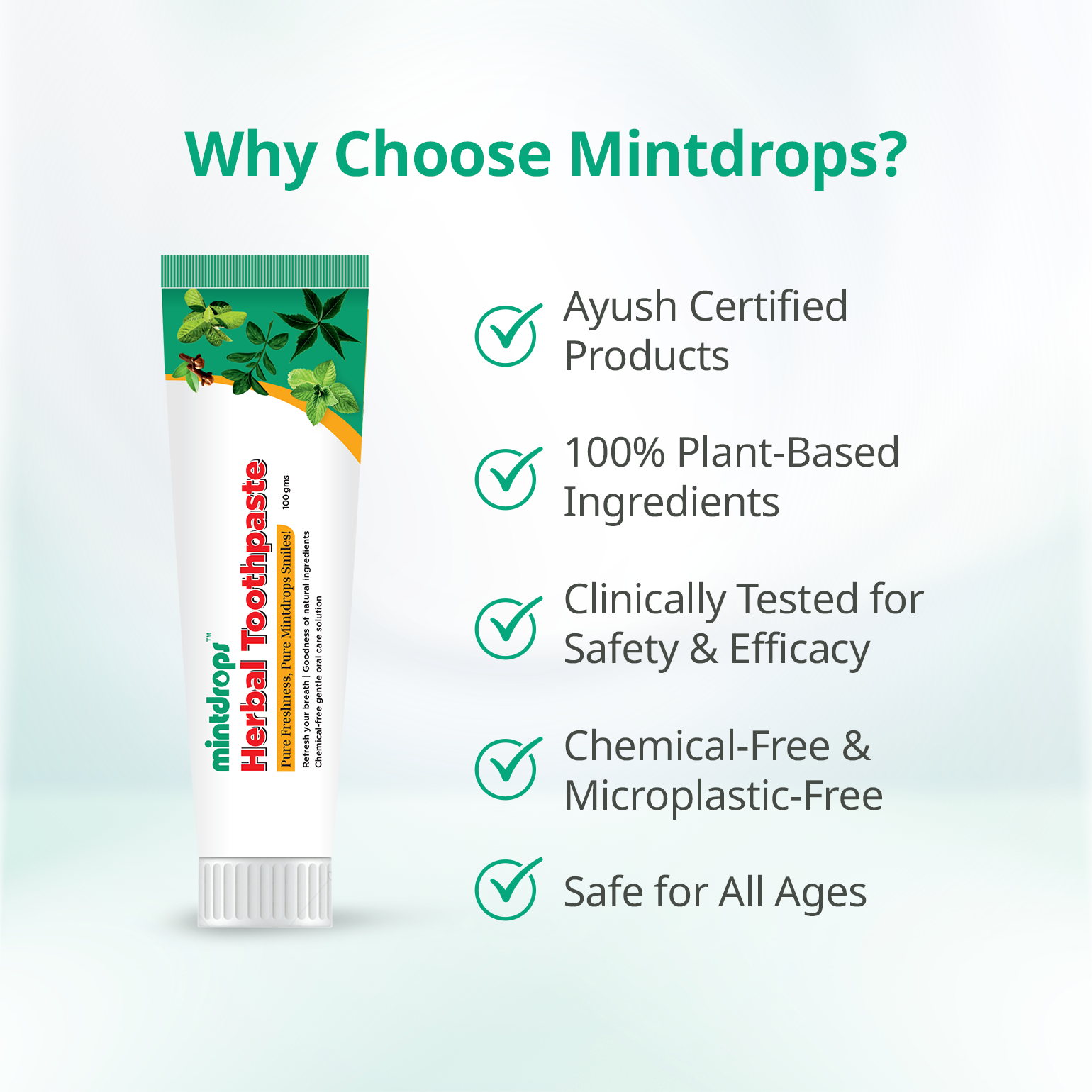 Mintdrops Herbal Toothpaste