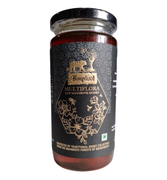 The Flavour Trail Multiflora Bonphool Premium Mangrove Honey 490 gms