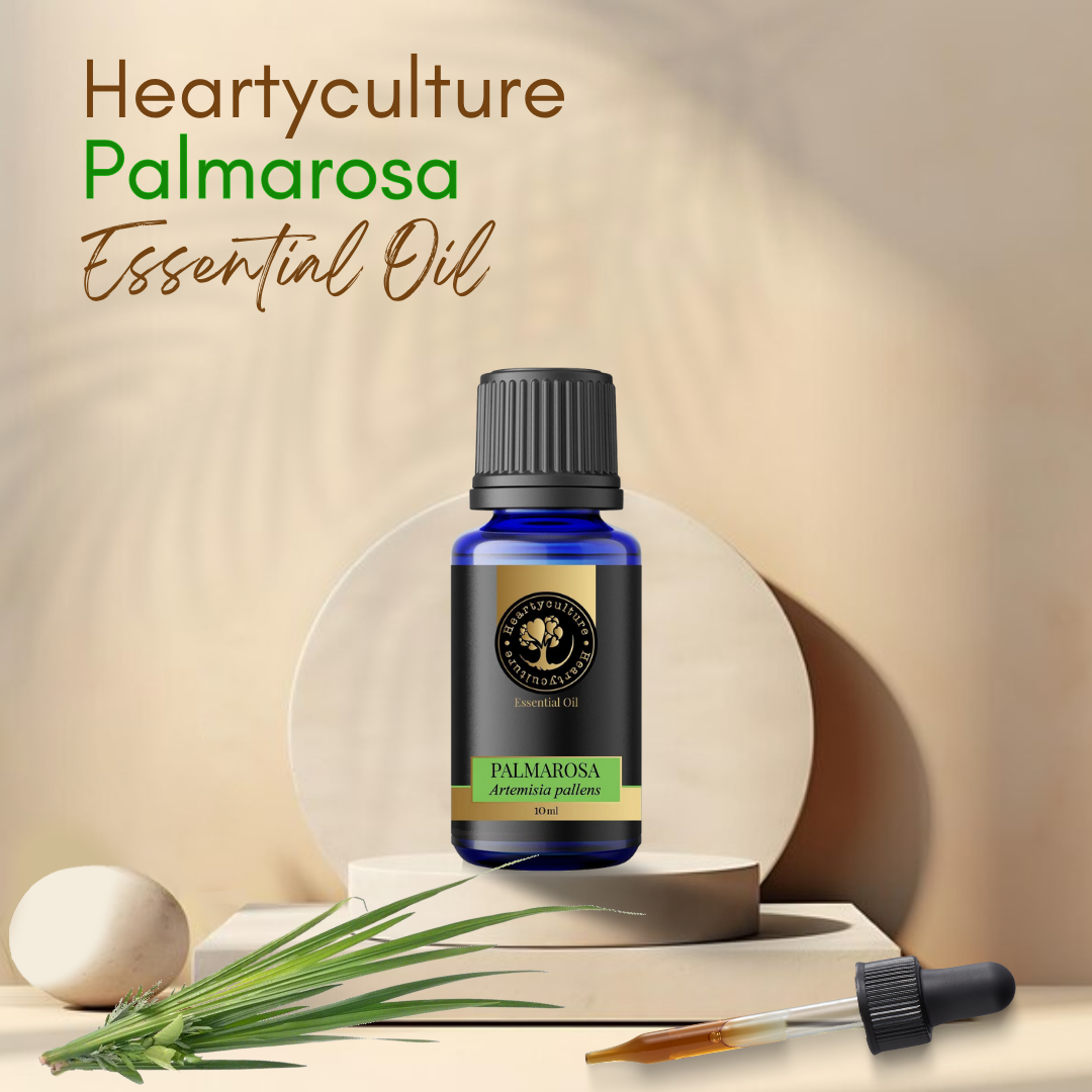 Heartyculture Palmarosa Essential Oil - 10 ml