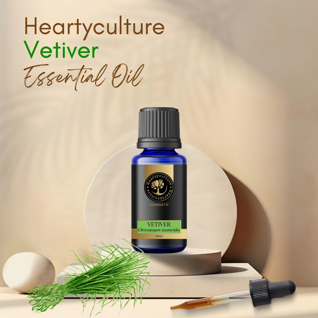 Heartyculture Vetiver Essential Oil - 5 ml