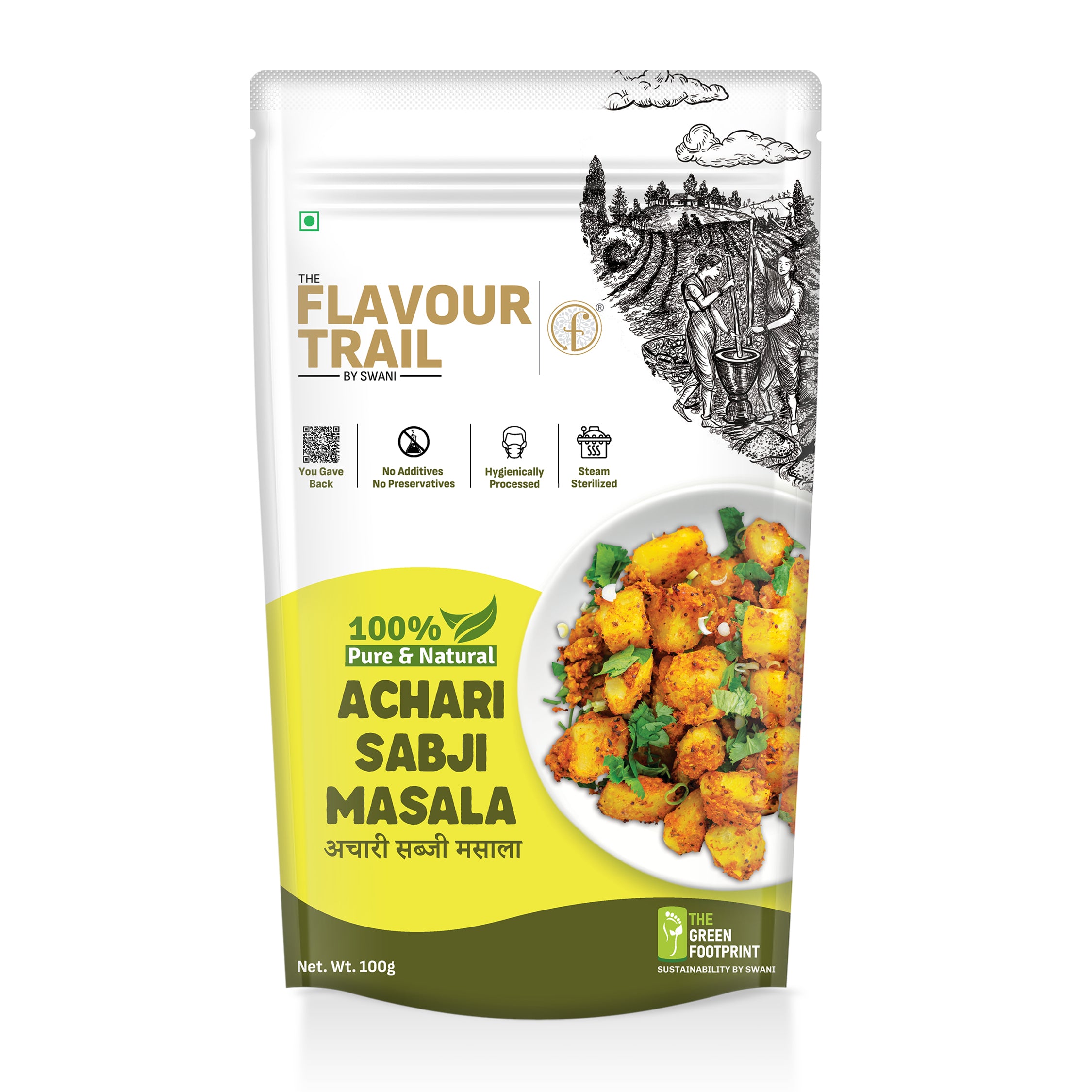 The Flavour Trail pure & natural Achari Sabji Masala