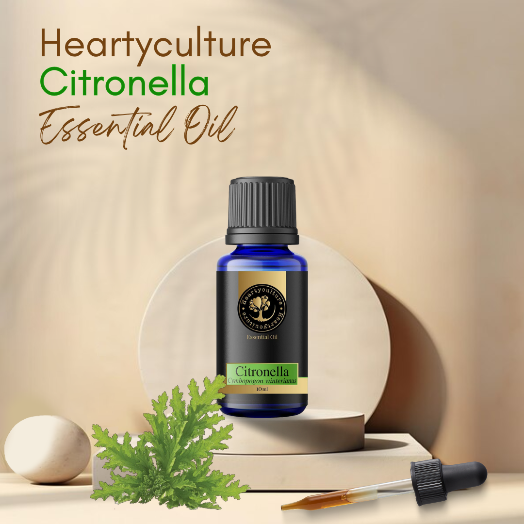 Heartyculture Citronella Essential Oil - 10 ml
