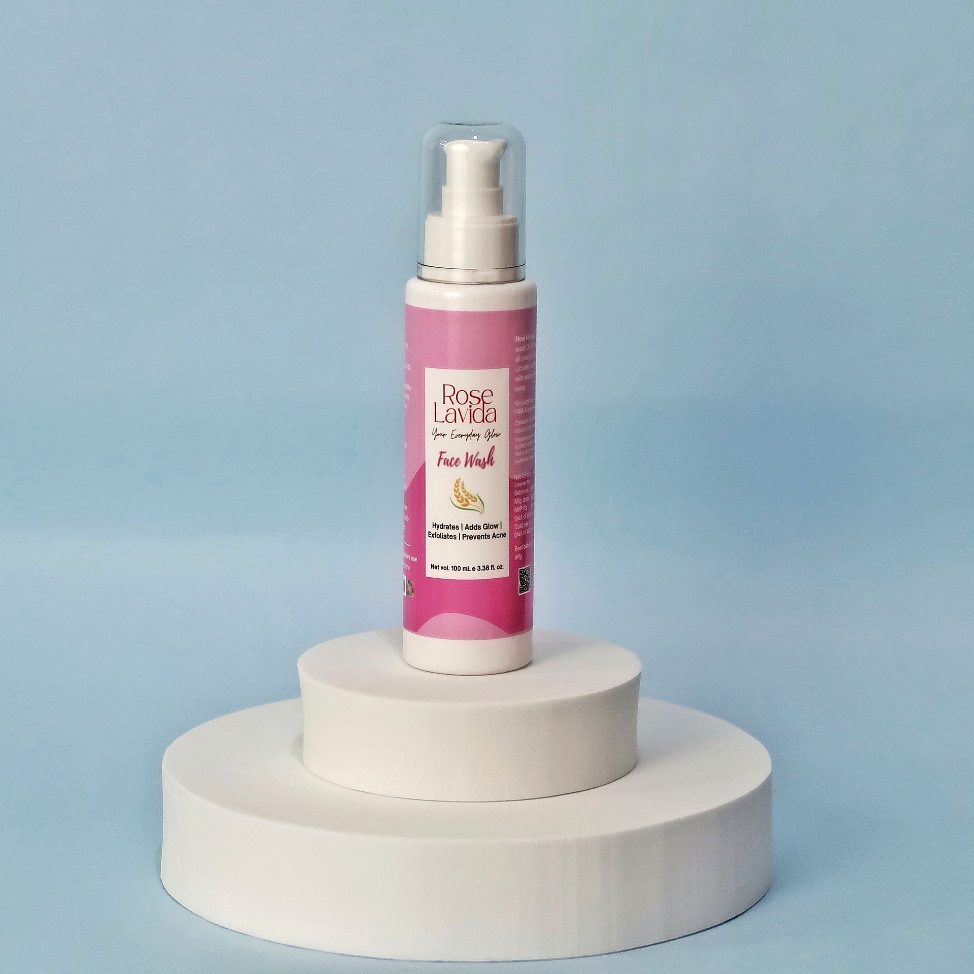 Ayurvedic Rice Aloe Radiance Cleanser | Gentle & Non-drying | For All Skin Types