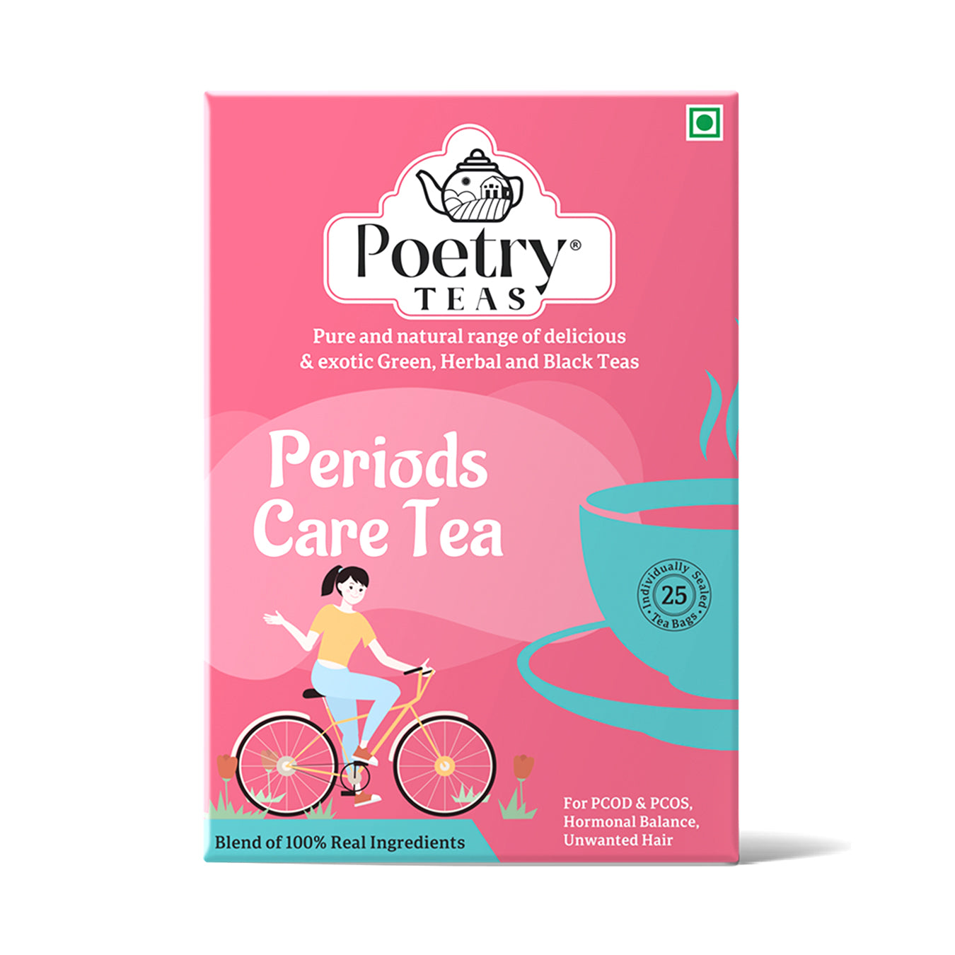 Poetry Periods Care Tea - 25 Teabags
