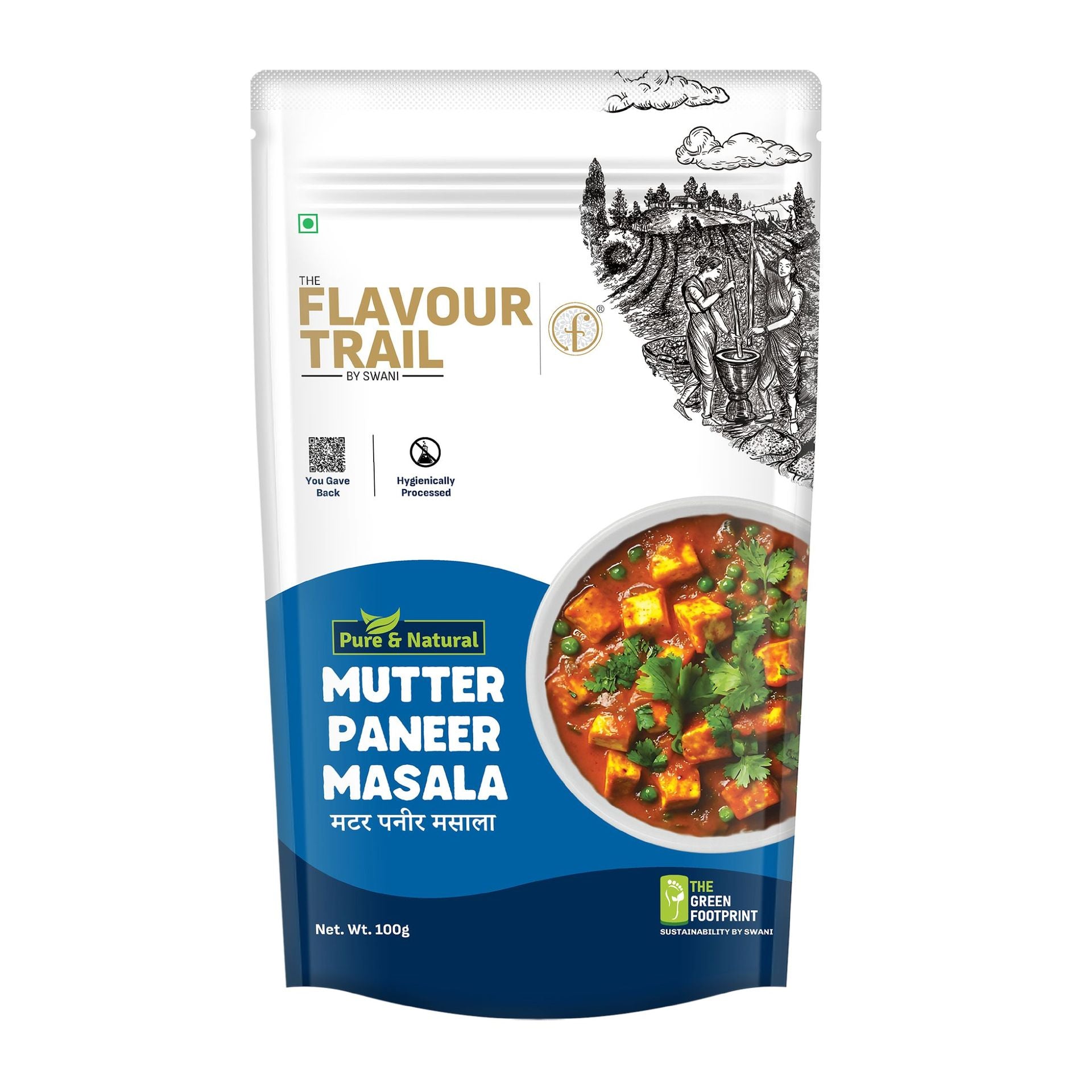 The Flavour Trail - Pure & Natural Mutter Paneer Masala