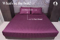 Crown Jewel, 500TC, Stripes Bedsheet Set