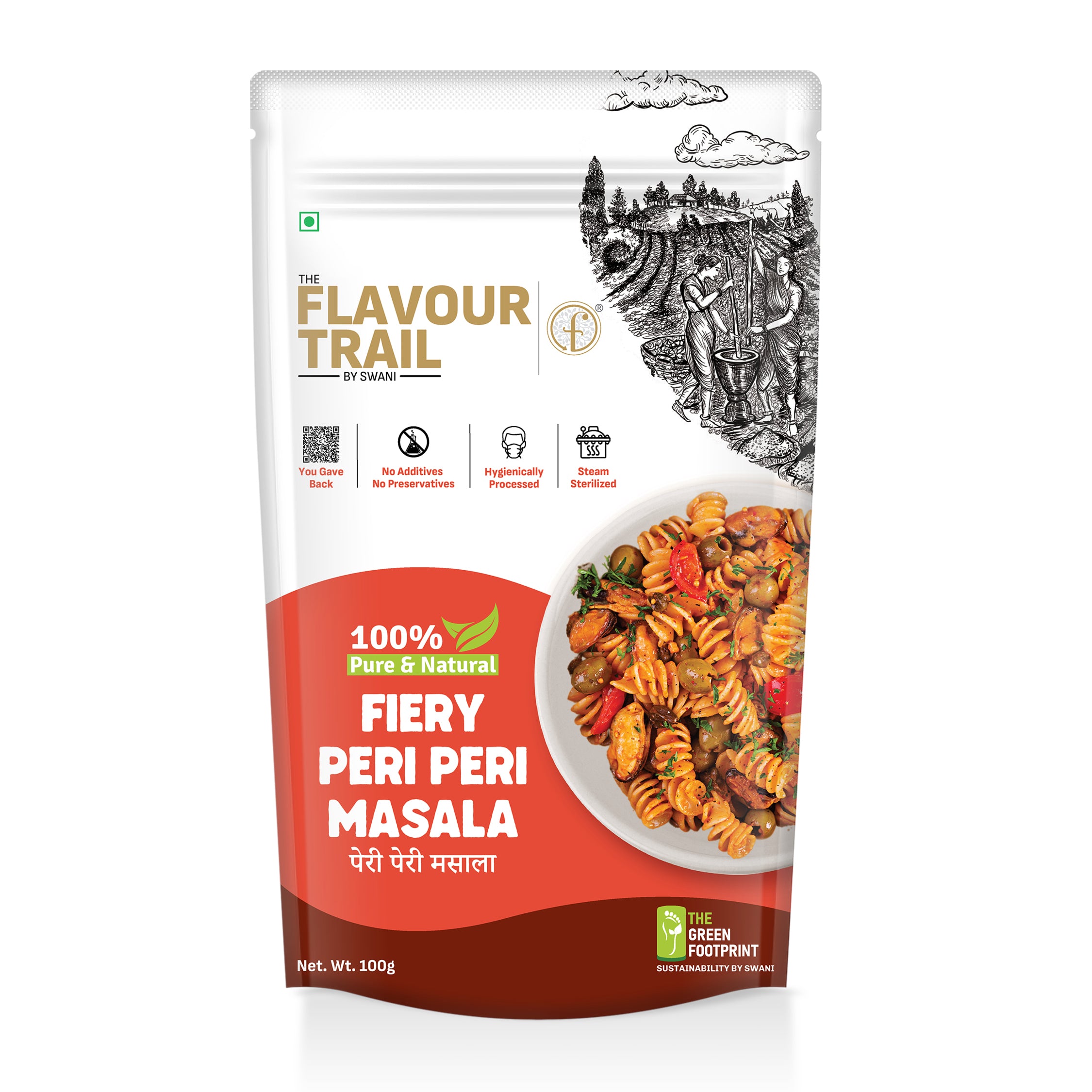 The Flavour Trail Fiery Peri Peri Masala-100gm
