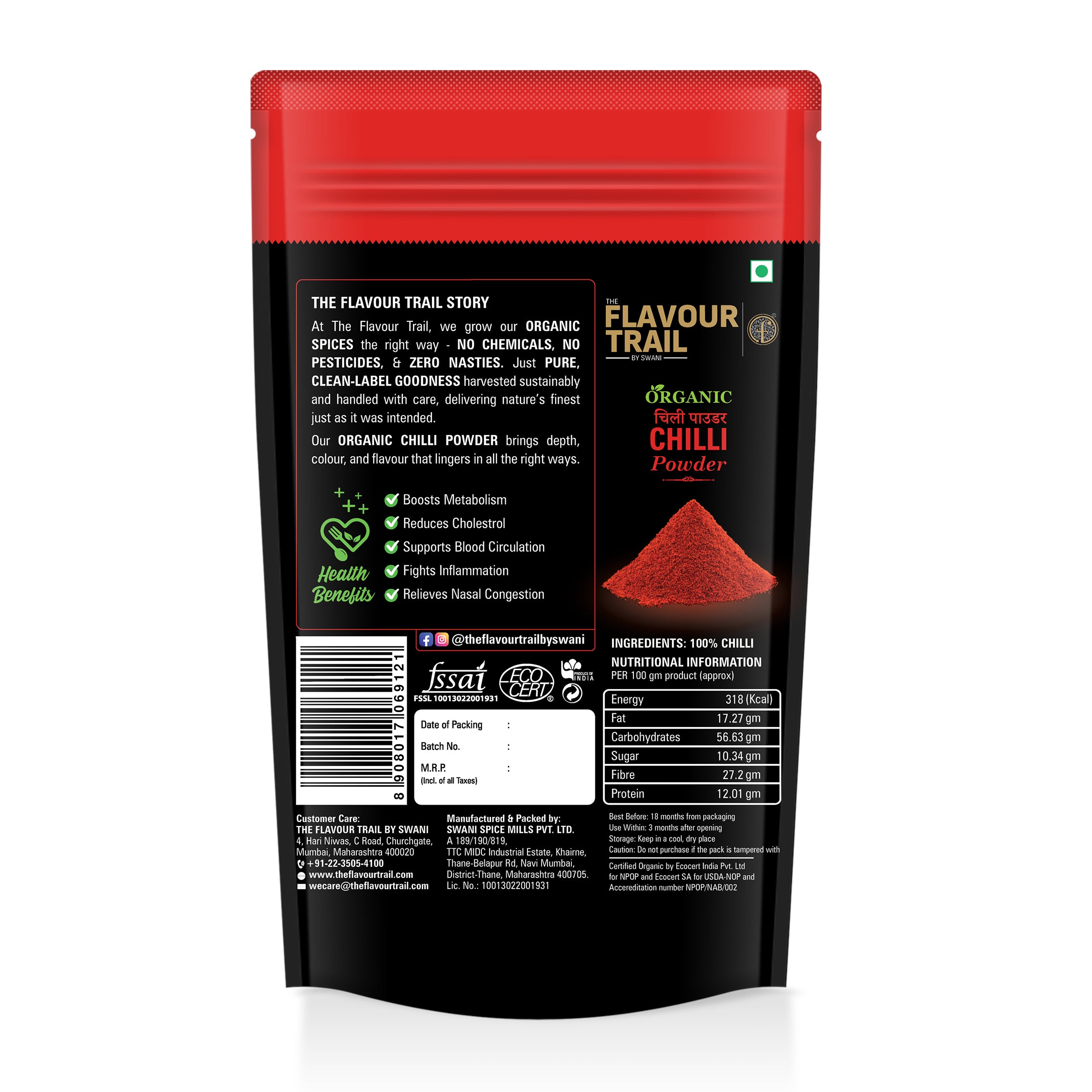 The Flavour Trail Chilli Powder