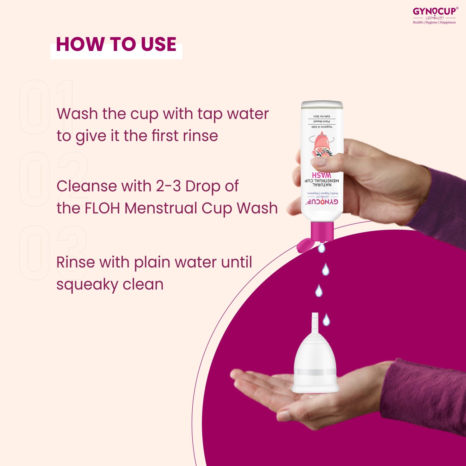Gynocup Menstrual Cup Wash