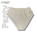 Eco-Life Women's Undyed and unbleached cotton panty - 3 piece pack