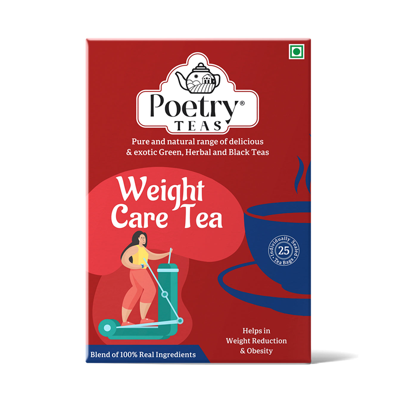 Poetry Weight Care Tea - 25 Tea bags