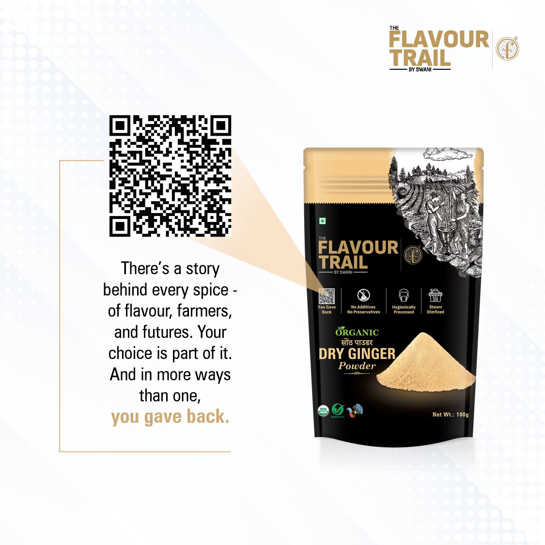 The Flavour Trail - Organic Dry Ginger Powder