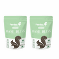 Feedsco Basil Bliss Superfood Seeds, Omega-3 & Fiber Rich, Natural, 100g - 2 Pack