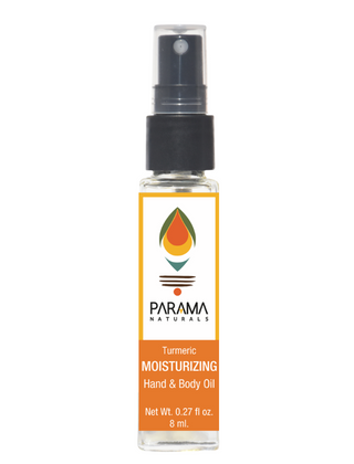 Parama Naturals Turmeric Moisturizing Face & Body Oil,08ml.