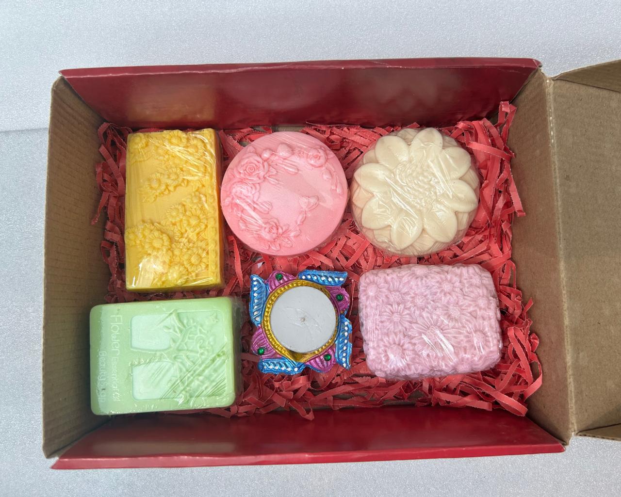 Kanha creations Diwali Hamper of soap pack of 5