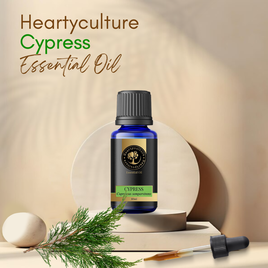 Heartyculture Cypress Essential Oil - 10 ml