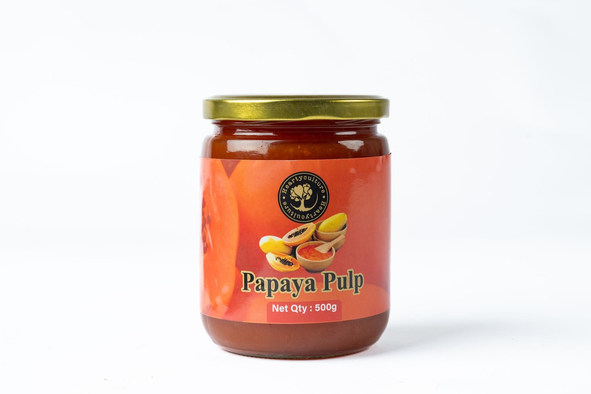 Heartyculture Papaya Pulp 500 G