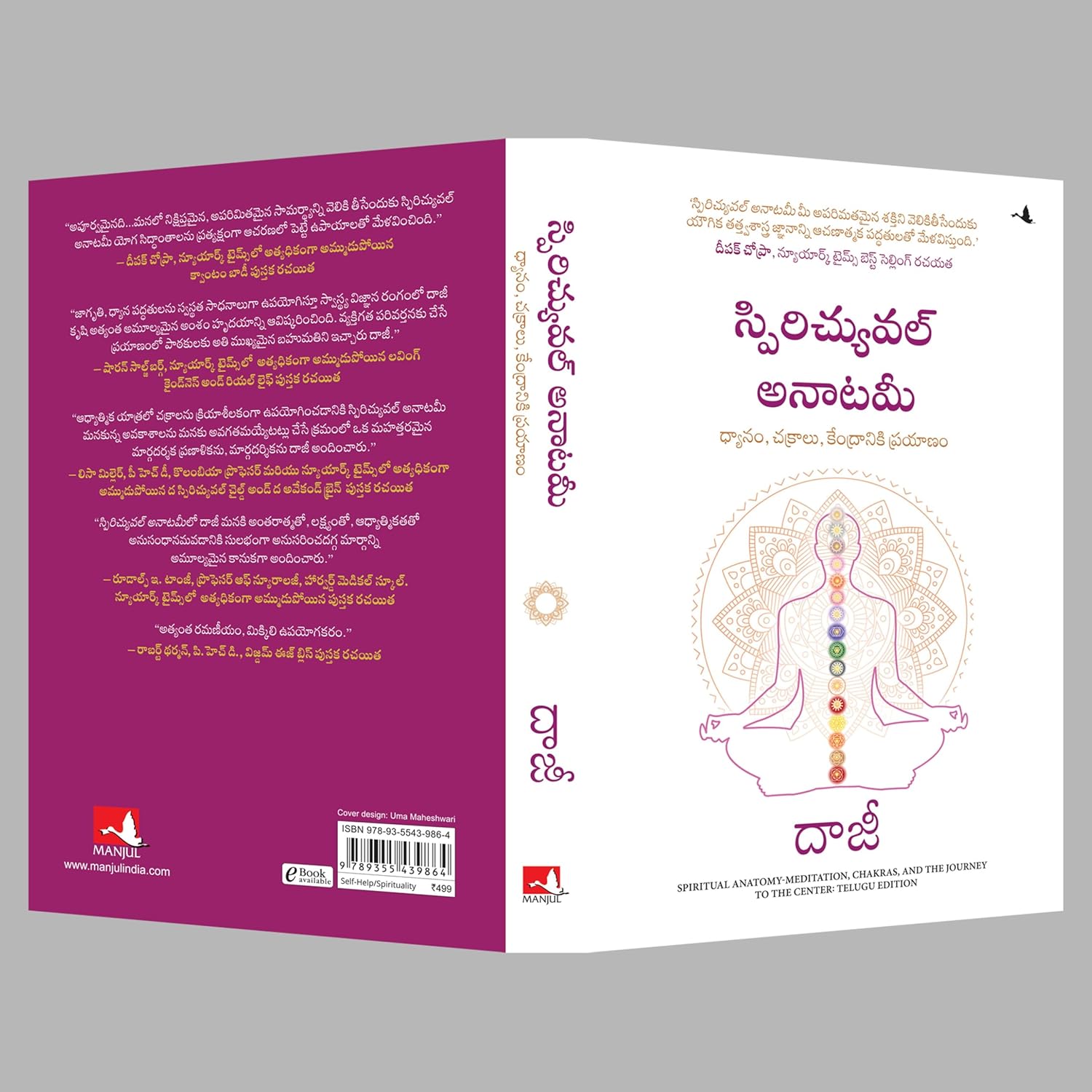 Spiritual Anatomy: Meditation, Chakras, and the Journey to the Center (Telugu)