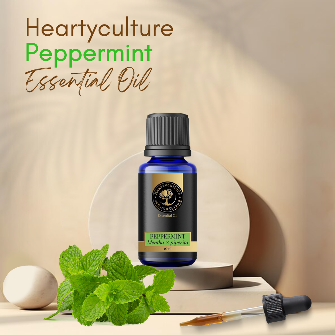 Heartyculture Peppermint Essential Oil - 10 ml