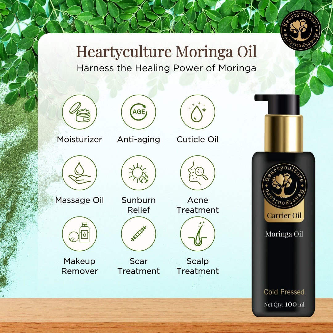 Heartyculture Moringa Oil - 100 ML
