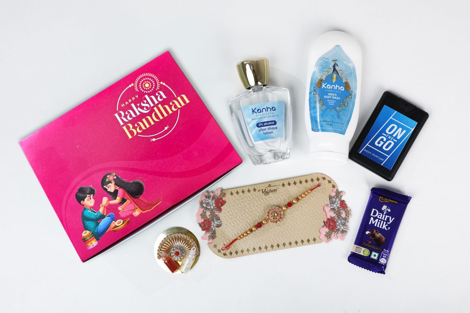 Kanha Creations Rakhi Hamper