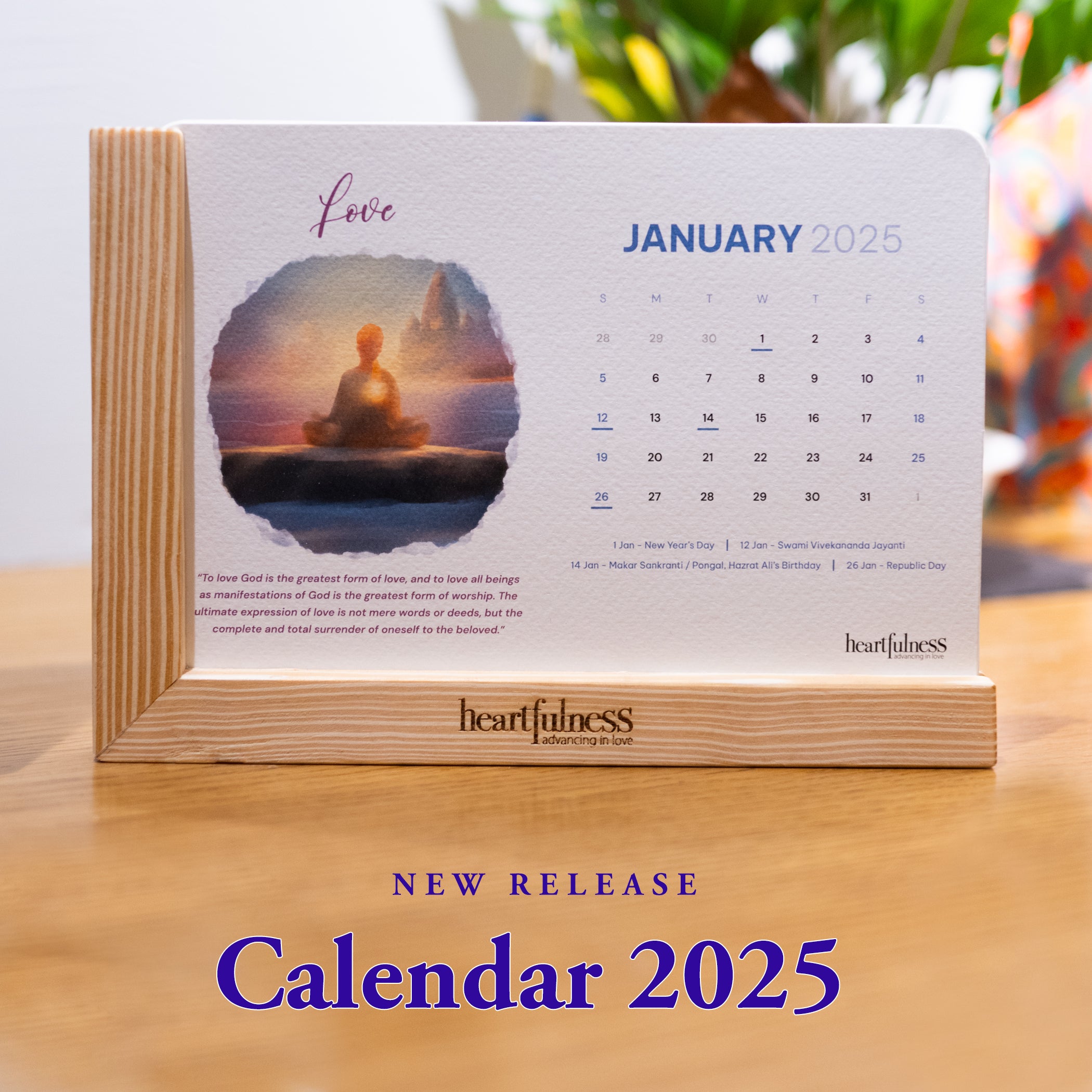 Heartfulness Calendar 2025