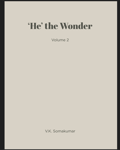 He the Wonder Volume 2 -( English) eBook