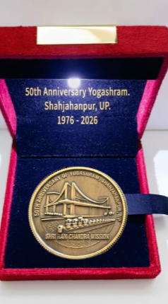 50th anniversary of Yogashram, Shahjahanpur Coin