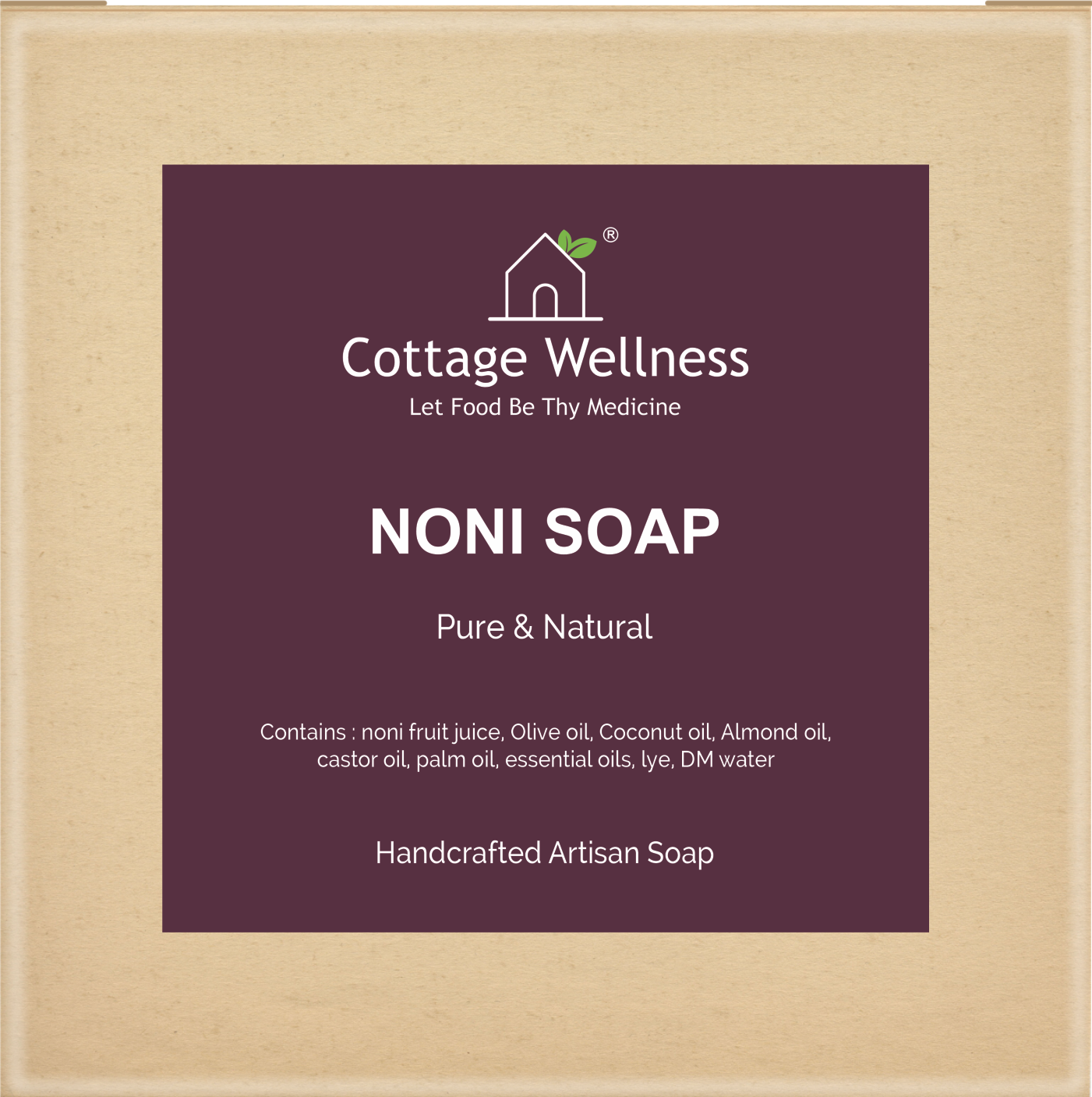 Cottage Wellness home made Noni Soap 120 gm