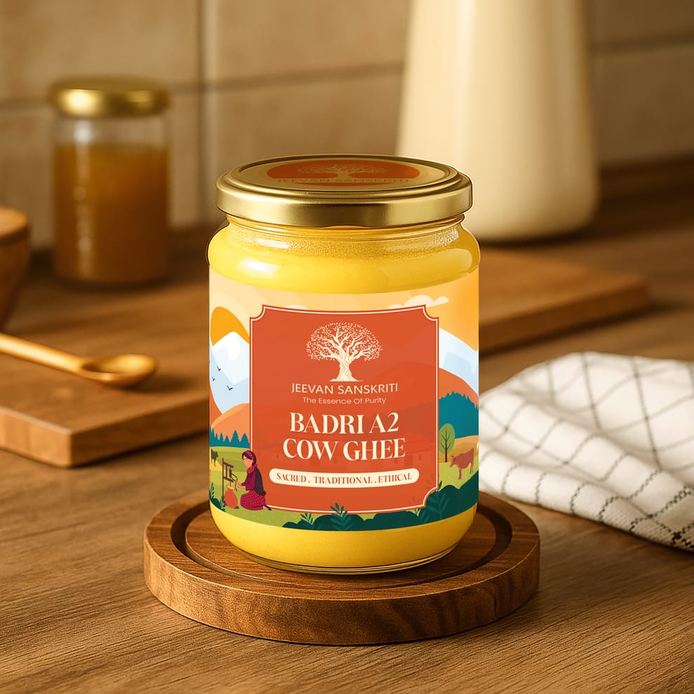 JEEVAN SANSKRITI A2 BADRI COW GHEE (1 LITER)