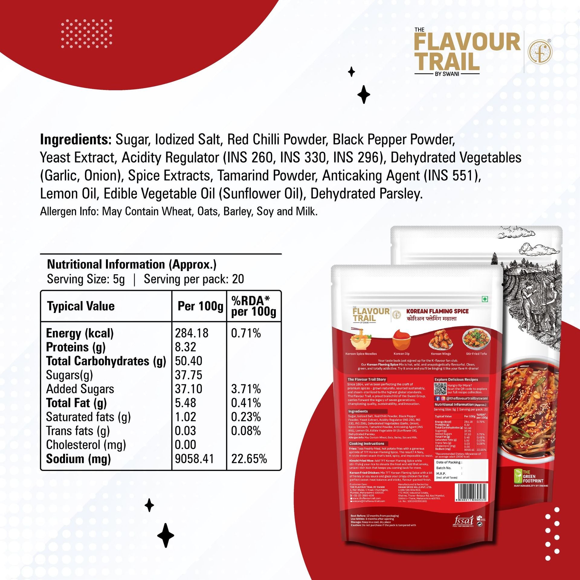 The Flavour Trail - Pure & Natural Korean Flaming Spice
