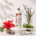 Rose Lavida Ayurvedic Rosemary Strength & Shine 2-in-1 Shampoo + Conditioner For Hairfall Control | With 5 Plant Herbs | For All Hair Types