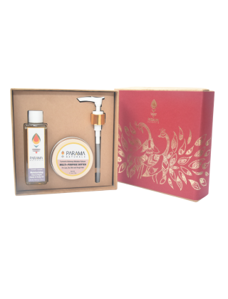Parama Naturals Intense Moisturizing Collection For Dry Skin, Dry Climate, Winter, Raksha Bandhan Gift For Brother & Sister