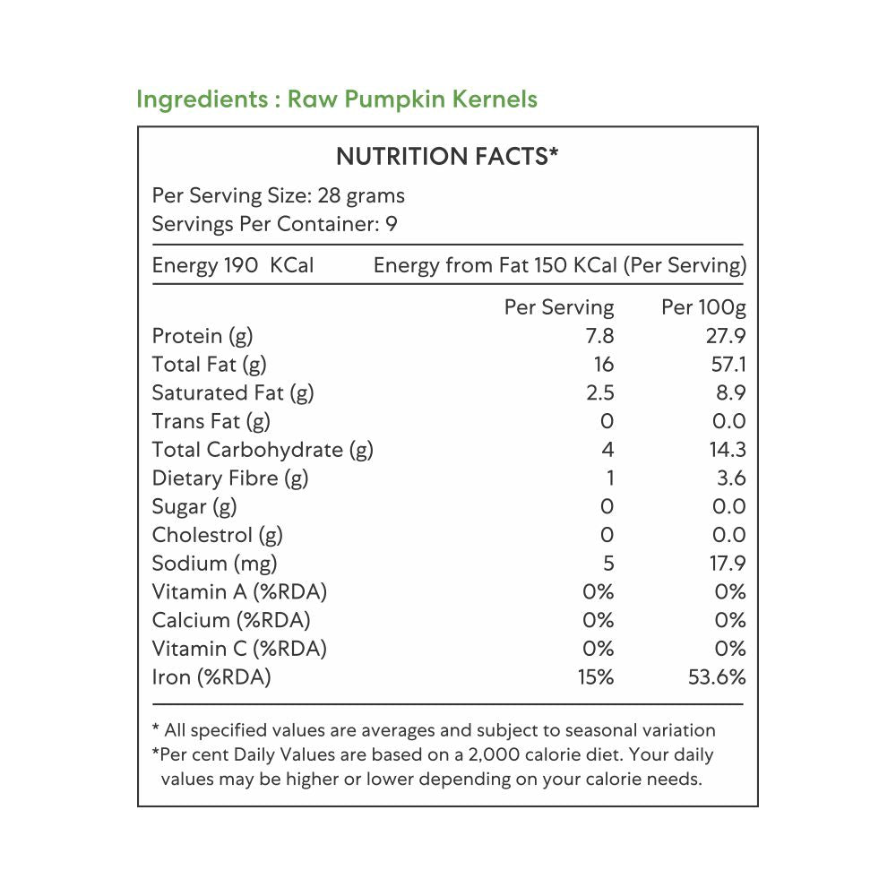 Feedsco Pure Pumpkin Delight Pumpkin Seeds | Diet Food |250 Gms (Pack of 1)