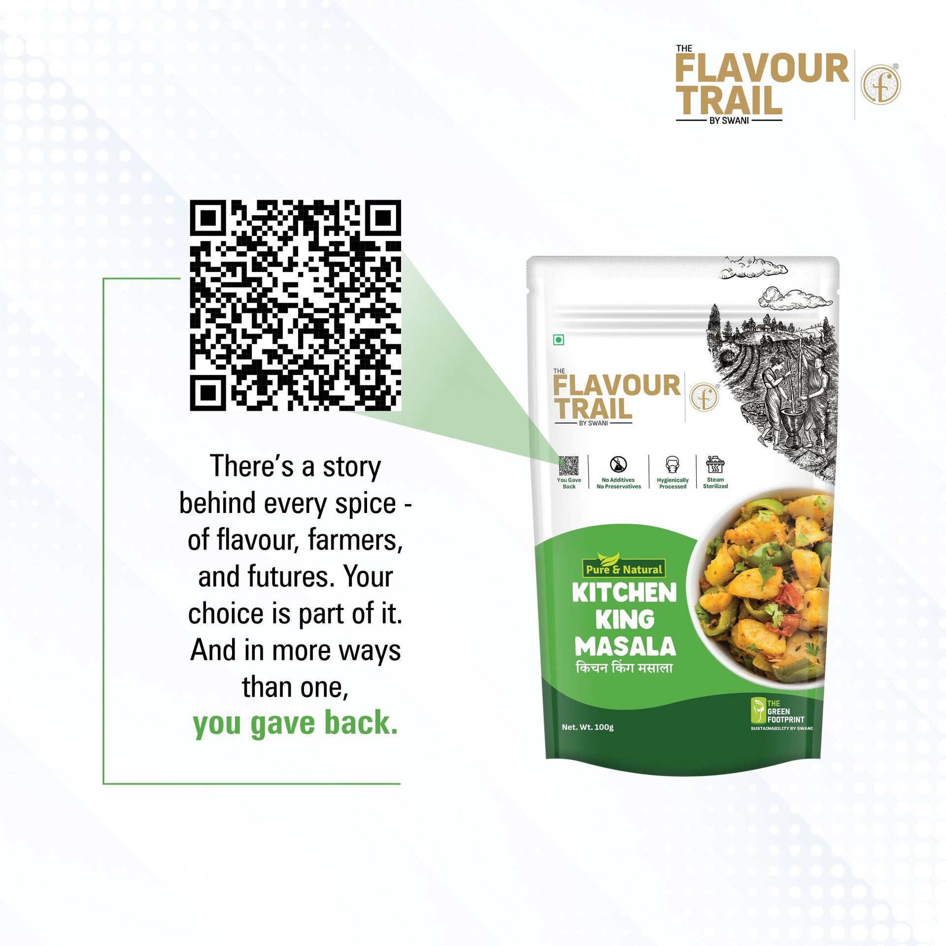The Flavour Trail - Pure & Natural Kitchen King Masala