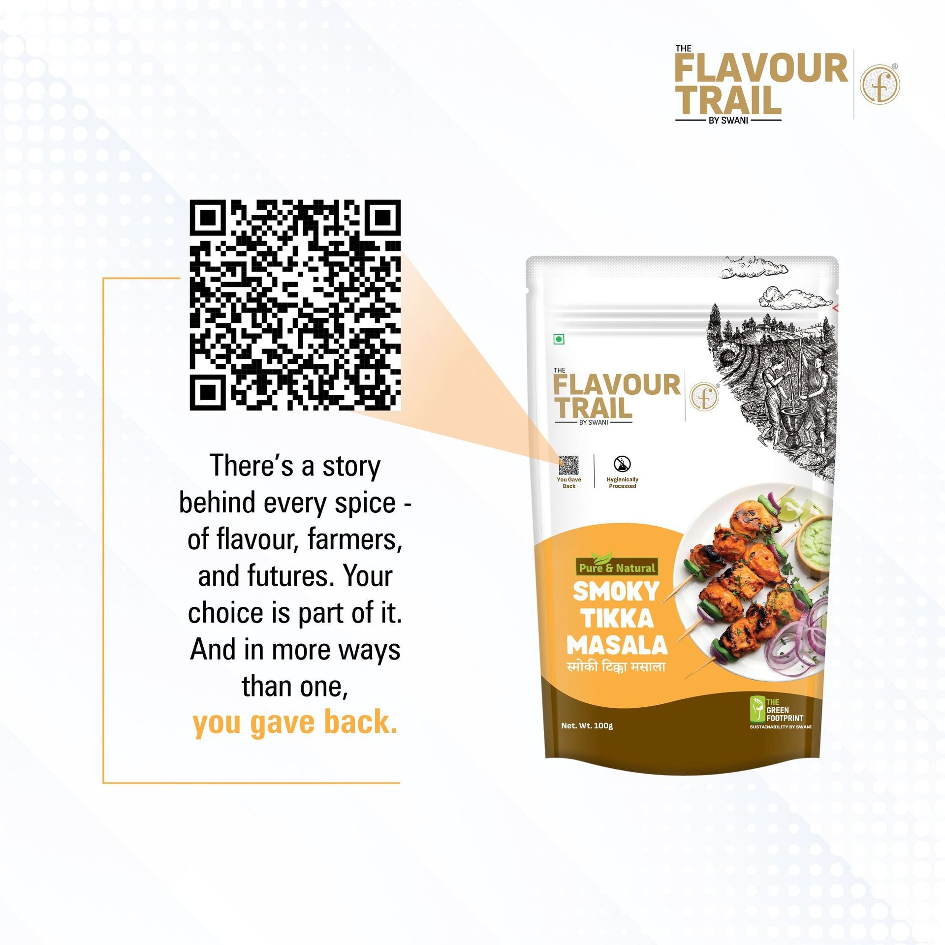The Flavour Trail - Pure & Natural Smokey Tikka Masala